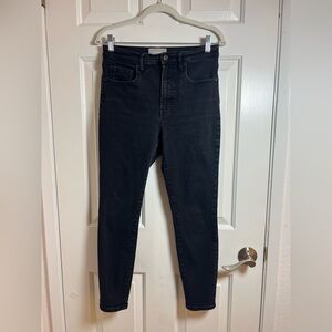 Everlane‎ Jeans Womens Size 30 Black The High Rise Skinny Cotton Spandex
Blend